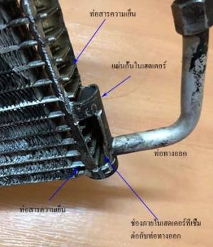 คอนเดนเซอร์ (Condensor) หรือ คอล์ยร้อนแบบไหลขนาน